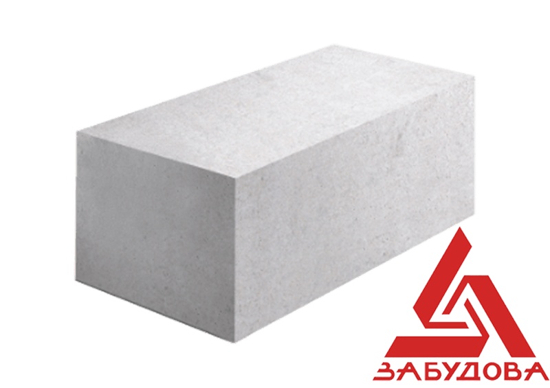 Газобетонный блок Забудова D600 625x100x250